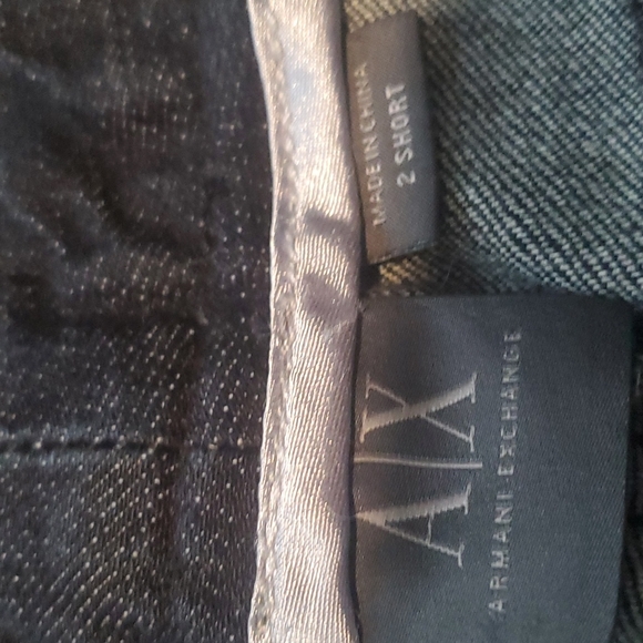 Armani Exchange Jeans size 2 Short - Picture 8 of 10